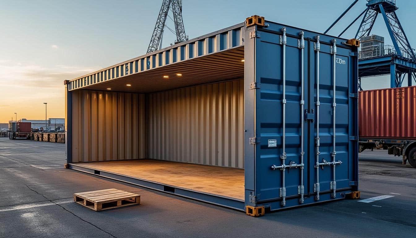 Illustration: Les dimensions standards d’un conteneur 40 pieds expliquées en détail