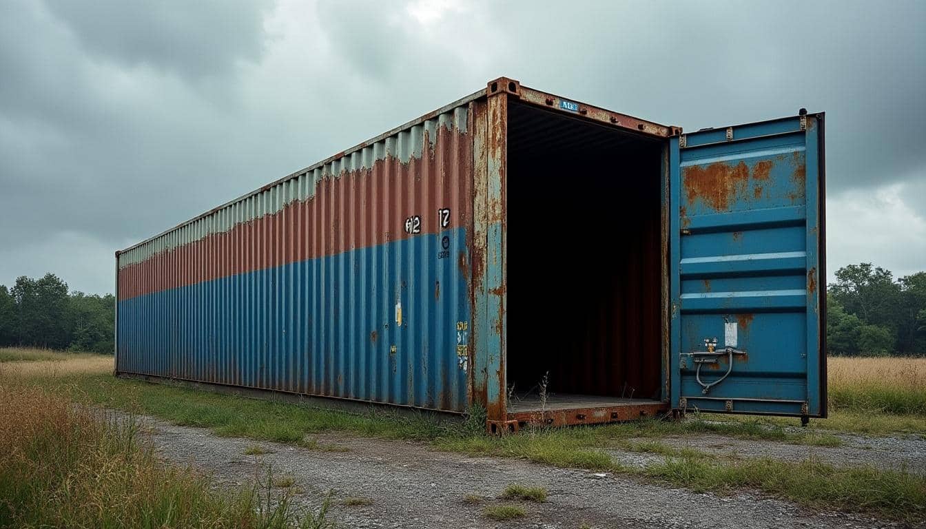 Conteneur 40 pieds en m2 : surface, dimensions et usages clés