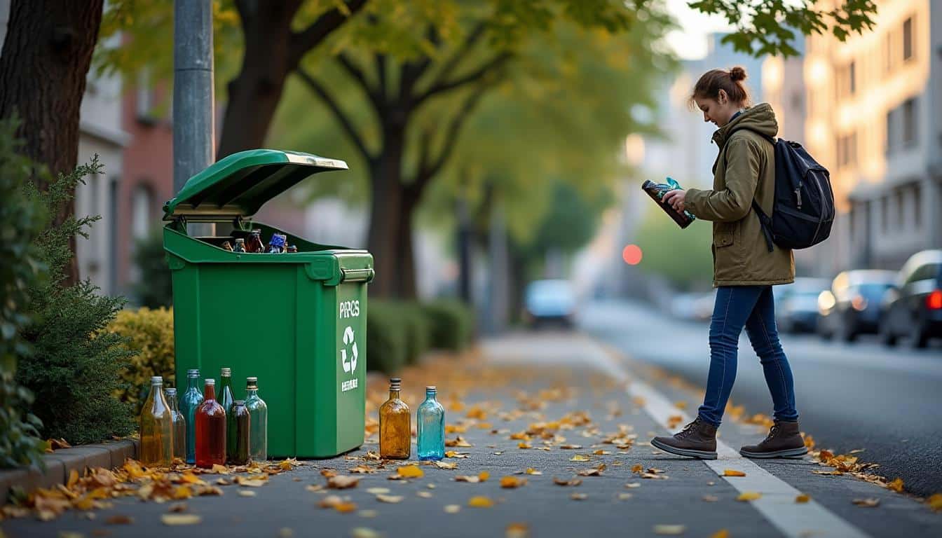 Illustration: Pourquoi utiliser un conteneur spécifique pour le verre est essentiel ?