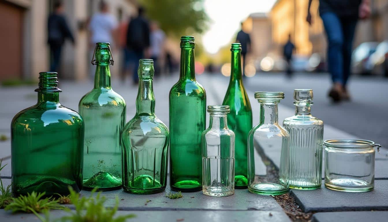 Illustration: Quels sont les différents types de conteneurs pour le verre et leurs caractéristiques ?