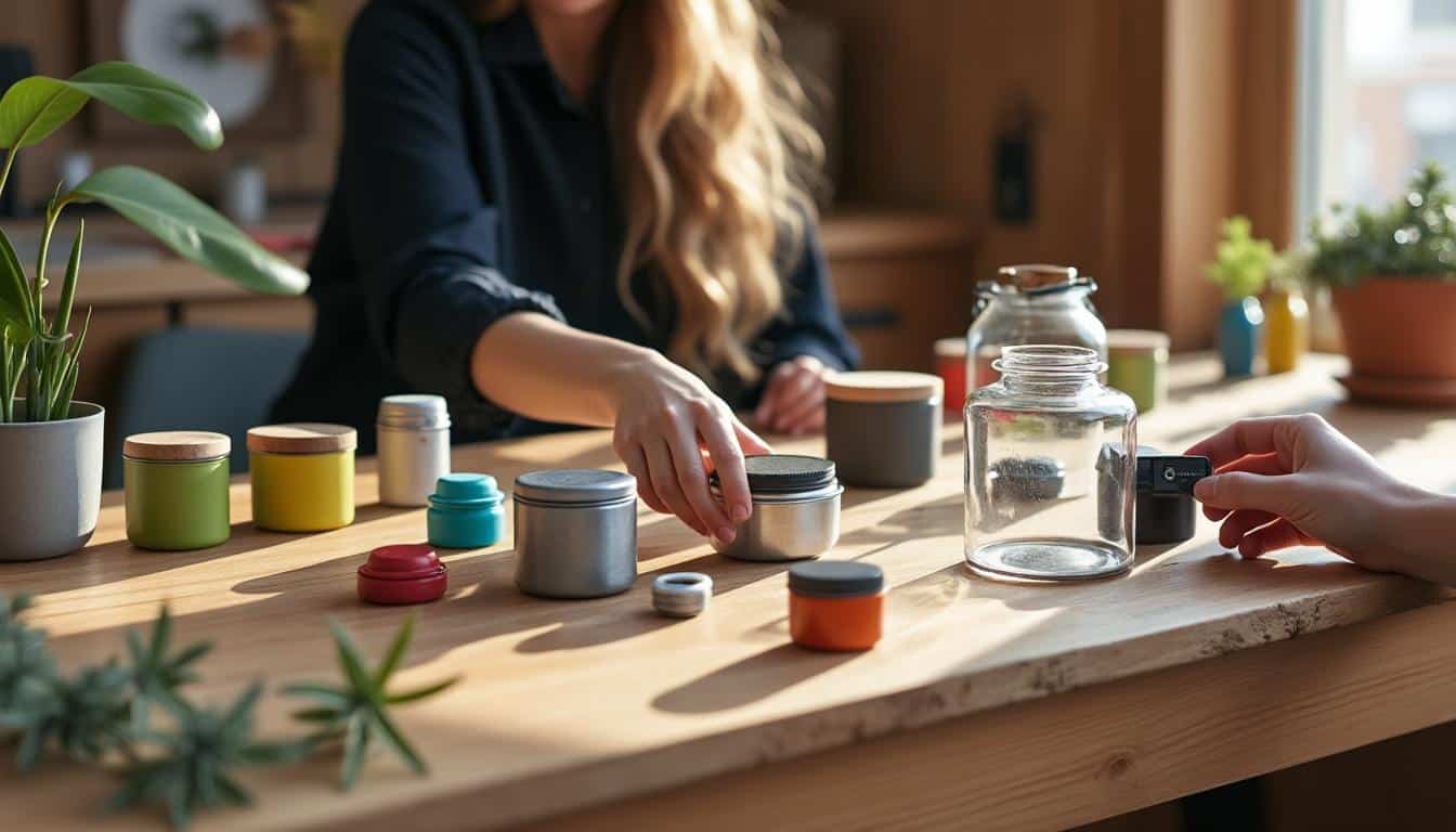 Illustration: Comprendre les matériaux et les types de mini conteneurs disponibles