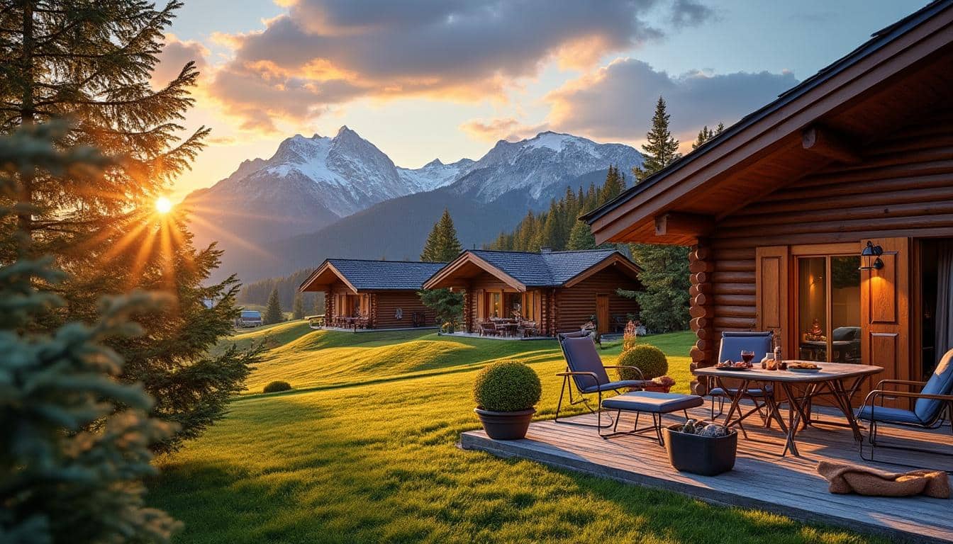 Illustration: Découvrir le village vacances APAS BTP du Col de Voza et son cadre naturel