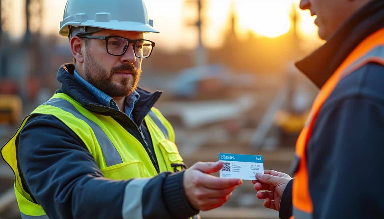 Illustration: Pourquoi la carte professionnelle du BTP est-elle indispensable dans le secteur du bâtiment ?