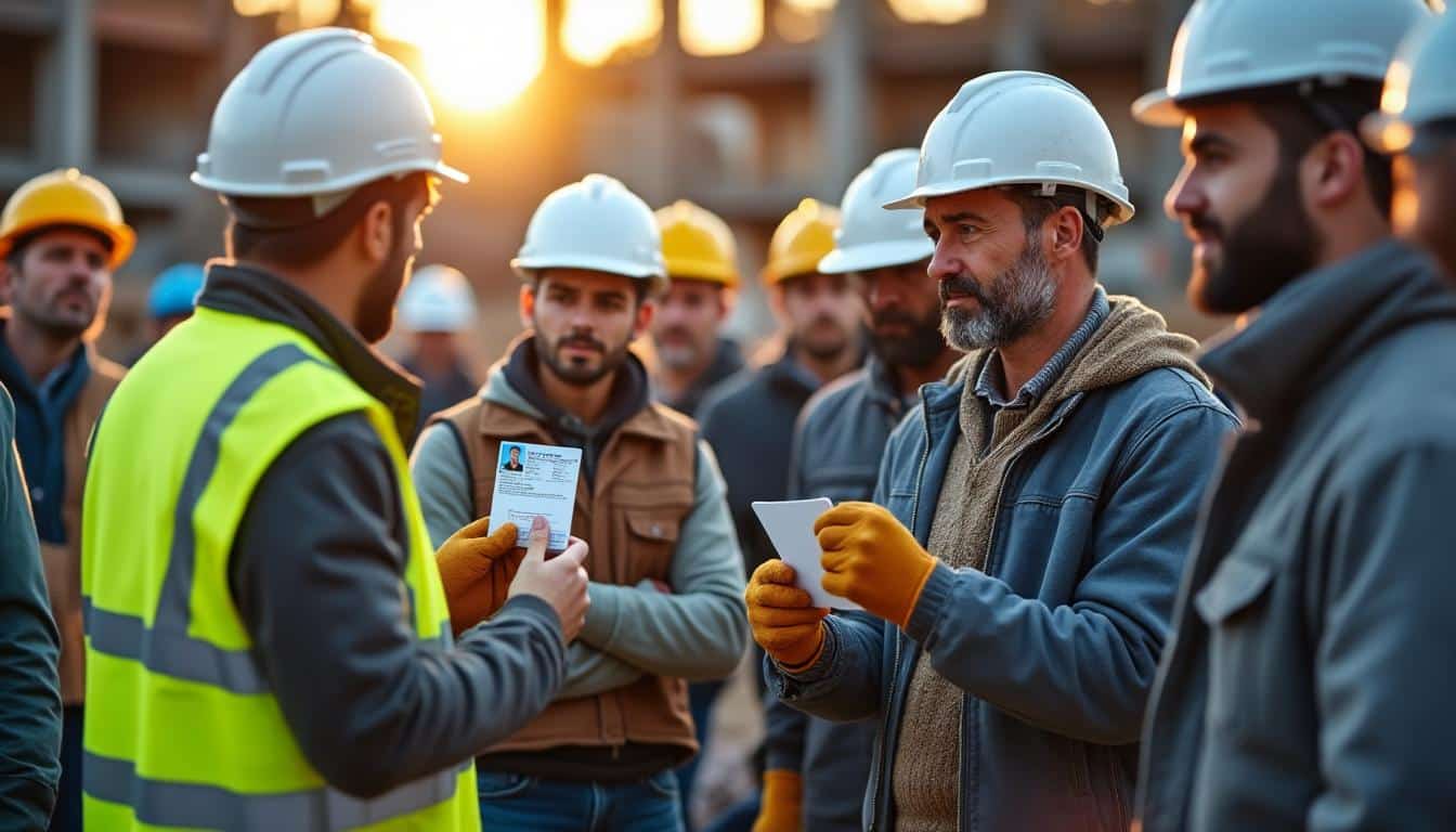 Illustration: Qui doit posséder la carte professionnelle du BTP et dans quelles conditions ?