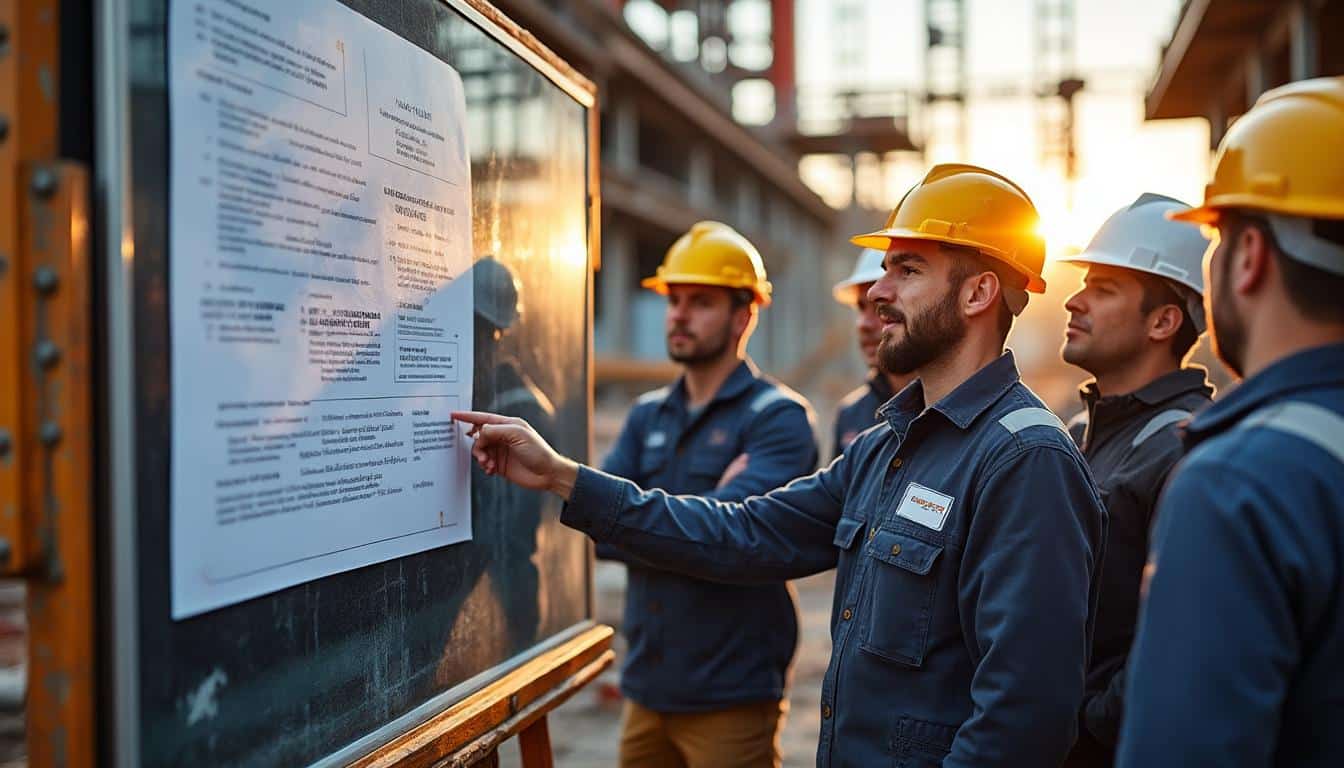 Illustration: Explorer la structure des grilles salariales dans le BTP : catégories et classifications