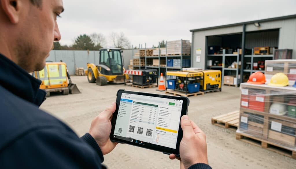 Suivi du matériel de chantier : méthodes et outils