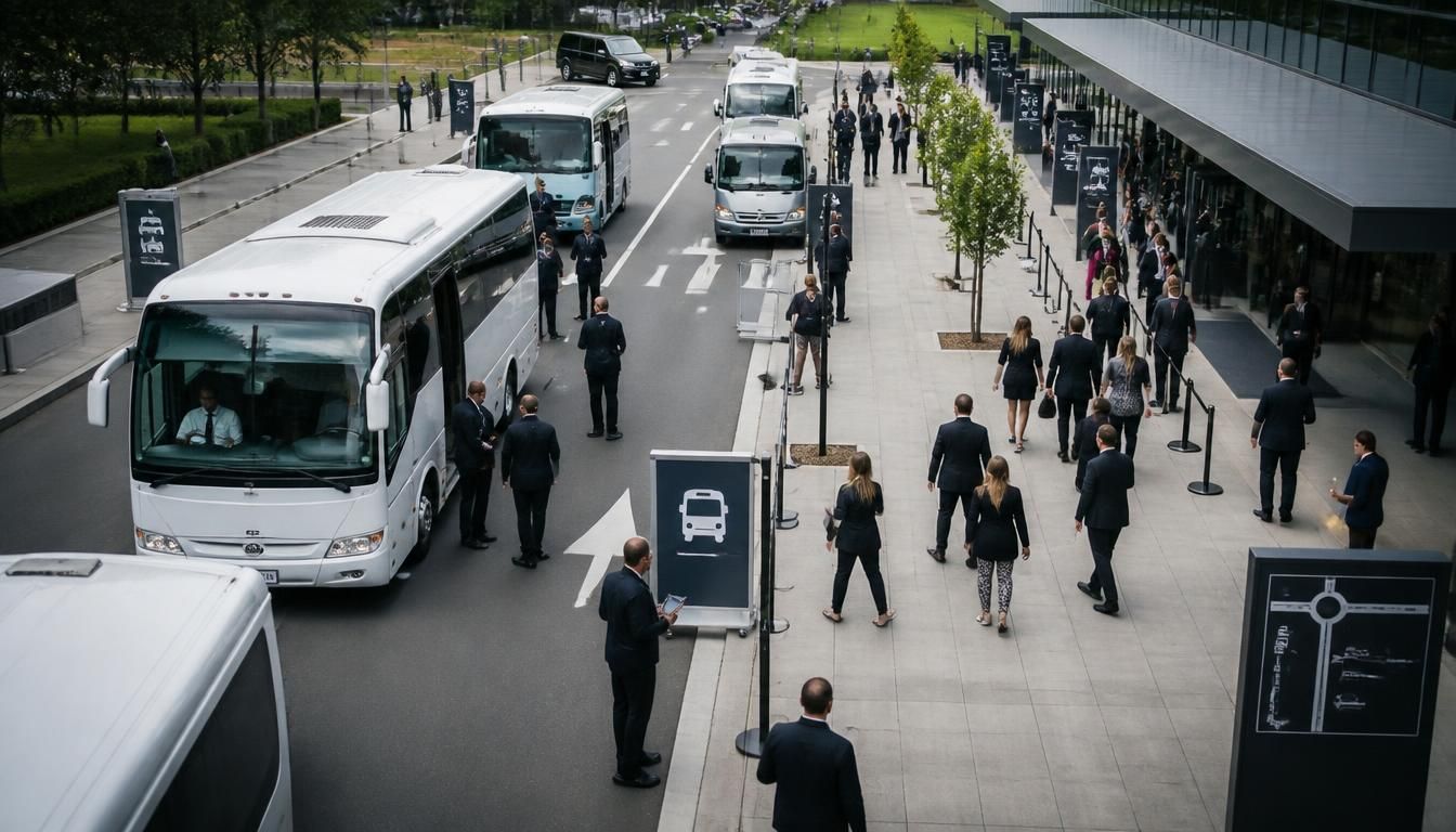 Transport événementiel : organiser flux et trajets